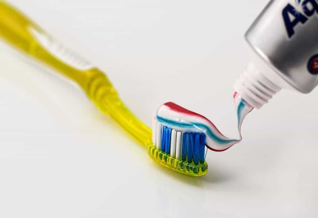 How does a toothbrush fit with organizing habits?