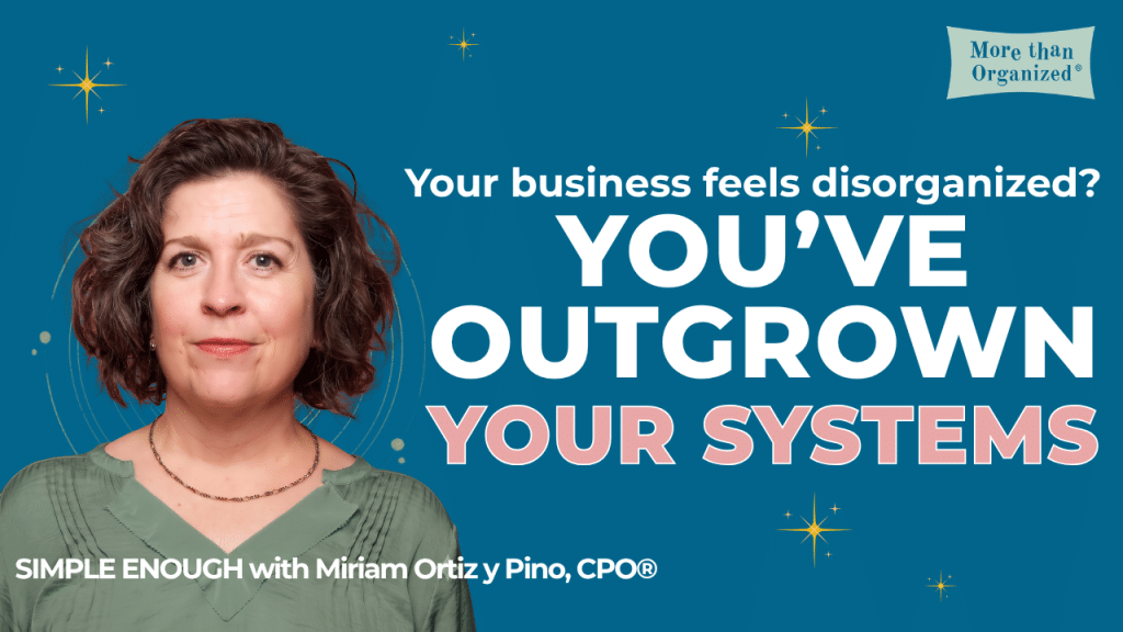 3. A Simple Way to Organize Your Business Today